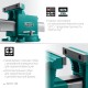 Тиски слесарные стальные 125 мм STEEL KRAFTOOL 32701-125