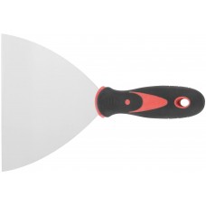 Шпатель, нерж.сталь, прорезиненная ручка 6