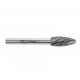 Борфреза пламевидная 10x25x70 мм, VHM, DC, форма H (серия 900665) GARWIN INDUSTRIAL 900665-102570
