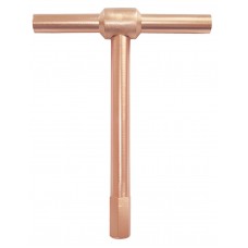 Ключ шестигранный с Т-образной рукояткой 5*90*100 искробезопасный сплав BeCu 167C-5, HORTZ