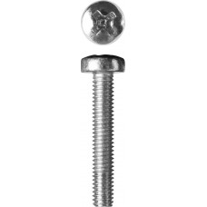 Винт с полусферической головкой M3?20 мм DIN 7985 кл. пр. 4.8 цинк 5 кг ЗУБР 303150-03-020