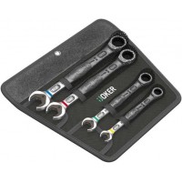 Набор комбинированных ключей 4 пр. с трещоткой 10-19 мм Joker SB серия 6000 Wera WE-073290