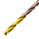 Набор сверл по металлу, 1-13 мм, Р6М5К8-TiN, Golden Tip, 25 шт Denzel (723010)