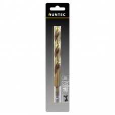 Сверло по металлу Runtec HSS-TiN 7 x 109мм HEX 1/4
