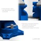 Многофункциональные слесарные тиски 150 мм ЗУБР ЭКСПЕРТ-3D 32712-150