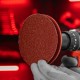 Круг абразивный на ворсовой подложке под липучку, P 40, 115 мм, 10 шт Matrix (73815)