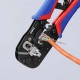 Пресс-клещи для штекеров RJ 45 3-в-1, кол-во гнёзд: 1, 8-пин 8P8C, резка и зачистка кабеля, 190 мм (KN-975113)