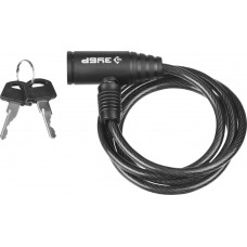 Замок тросовый 650 мм, d 6 мм, 2 ключа ЗУБР 37269-65