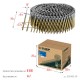 Гвозди барабанные CNW 50 x 2.3 мм, рифленые, 9000 шт ЗУБР 305382-50