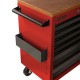 RUNTEC RTVIND-6R Тележка - верстак 1155*465 мм, 6 полочная Industrial красная (RTVIND-6R)