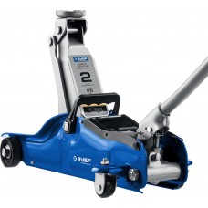 Подкатной домкрат с низким подхватом в кейсе 2 т 85 - 330 мм Профессионал ЗУБР Т-35 43056-2-K