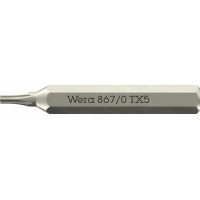 867/0 Micro TORX бита, TX 5 x 30 мм, хвостовик шестигранный 5/32