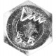 Болт M10 x 50 мм, кл. пр. 5.8, цинк, 5 кг, ГОСТ 7798-70 ЗУБР 303080-10-050