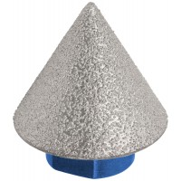 Фреза алмазная конусная для УШМ, хвостовик М14, 2-38 мм (36985)