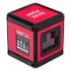 Лазерный уровень XQB RED Basic SET, 10 м, красный луч, батарейки, резьба 1/4 MTX (35018)