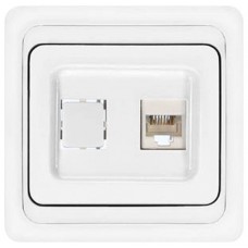 Розетка компьютерная, скрытая установка 