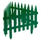 Забор декоративный Рейка, 28 х 300 см, зеленый, Palisad (65005)