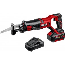 Сабельная пила 18 В 180 мм 1 АКБ 4 А·ч ЗУБР С1-18 СПЛ-185-41