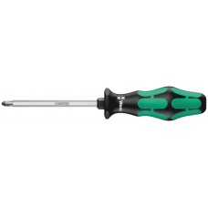 Отвёртка крестовая PH 2 x 100 мм с шестигранным стержнем серия 350 SK PH Wera WE-008752