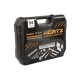 Набор инструментов  94 предмета 1/2" & 1/4", CRV, профессиональный в кейсе HORTZ 120395