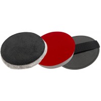 Набор насадок полировальных, 3 шт., 125 мм