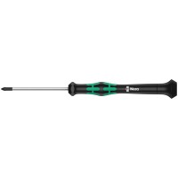 Отвёртка крестовая прецизионная PZ 0 x 60 мм Kraftform Micro серия 2055 PZ Wera WE-118030