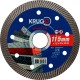 Диск алмазный Турбо ультратонкий для твердых материалов KRUGO MASTER 115х1,2х22,2х10 mm 81031150237