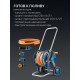 Катушка со шлангом в комплект ProLine HCK-25, шланг 25м x 1/2, поливочный набор 4 предмета, усиленные колеса, телескопическая ручка GRINDA 428461