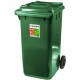 Мусорный контейнер МК-240, 240 л, 730 х 580 х 1060 мм GRINDA 3840-24