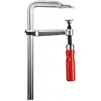 Струбцина цельнометаллическая classiX 300/140, 5 кН, деревянная ручка GS30 BE-GS30