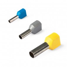 Наконечник штыревой втулочный изолированный НШВИ(2) 1.0-10 (КВТ) (79465)