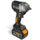 Гайковерт ударный аккумуляторный RUNTEC PRO 1/2, 20В, 2*4Ач, 750Нм, RUNTEC, RT-IW750
