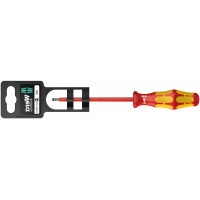 Отвёртка диэлектрическая шлицевая 1 x 5.5 x 125 мм SL VDE SB серия 160 i Wera WE-100004