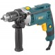 Дрель ударная 750 Вт; 0-3000 об/мин; КлП 13 мм; 2,4 кг; мет. корп.; рез. накл.; коробка (80076)