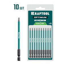 KRAFTOOL OPTIMUM TX 20, 100 мм, 10 шт, биты (26126-20-100-S10)