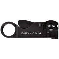 Стриппер для коаксиального кабеля, RG 58 / 59 / 62, длина 105 мм, SB (KN-166005SB)