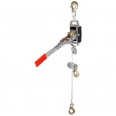 Лебедка рычажная, тяга 4 т, подъем 1.6 т, двойное храповое колесо Matrix (52225)