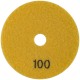 Алмазный гибкий шлифовальный круг АГШК (липучка), влажное шлифование, 100 мм, Р 100 (39842)