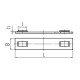 Бирка маркировочная МБС (316) 89х19 (Fortisflex) (71476)