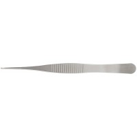 Пинцет прямой нержавеющий 125 мм (67437М)