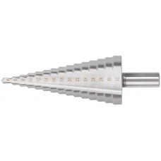 Сверло ступенчатое HSS ( Р6М5 ) по металлу, 15 ступеней, 4-32 мм
