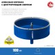 Коронка алмазная АГК, d 100 мм, центр. сверло, трехгранный хвост, Р60 ЗУБР Профессионал 29850-100