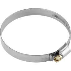 Нержавеющий хомут НХ-12Н, 90 - 110 мм, накатная лента 12 мм, 50 шт ЗУБР Профессионал 37822-90-110-50