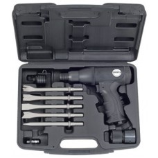 Молоток пневматический композитный набор в кейсе 10 пр. Энерг. уд. 9Дж Licota PAH-20033RK