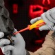 Набор диэлектрических отверток 7 шт, до 1000 В, пробник электрический до 250 В, двухкомпонентные рукоятки Matrix Professional
