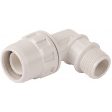 Муфта угловая ШиреФит штуцер с гайкой внешняя резьба 32 мм - 1