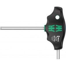 454 Hex-Plus HF Отвёртка с внешним шестигранником с Т-образной рукояткой с фиксацией, 6 x 100 мм, с дополнительным коротким рабочим концом (WE-023346)