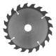 Пильный диск по дереву, 140 х 20 мм, 20 зубьев, кольцо 16/20 Matrix Professional (73210)