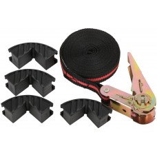 Ремень багажный с замком 25 мм х 5 м, 200 кг (64910)