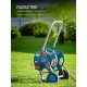 Катушка со шлангом в комплект ProLine HCK-25, шланг 25м x 1/2, поливочный набор 4 предмета, усиленные колеса, телескопическая ручка GRINDA 428461